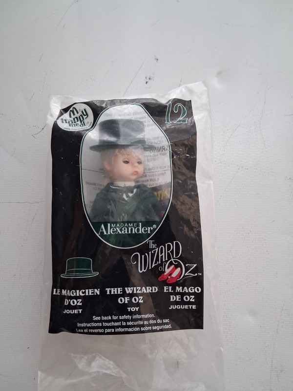 Madame Alexander Wizard Of Oz Happy Meal Toy, The Wizard