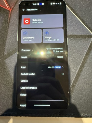 OnePlus Nord 5G (12GB+ RAM) 256GB - Rooted Phone *Pokemon Go Location Spoofing* - Picture 6 of 10