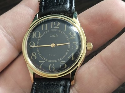 Vintage-Armbanduhr von LUCH (mechanisch, UdSSR)   selten und exklusiv.