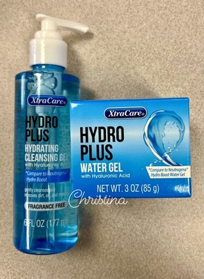   XtraCare Hydro Plus Hydrating Cleansing Gel  & Water Gel Hyaluronic Acid  