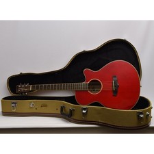 Tanglewood Winterleaf TW4R Electro-Acoustic Guitar (Red Gloss) & Chord Case (U)