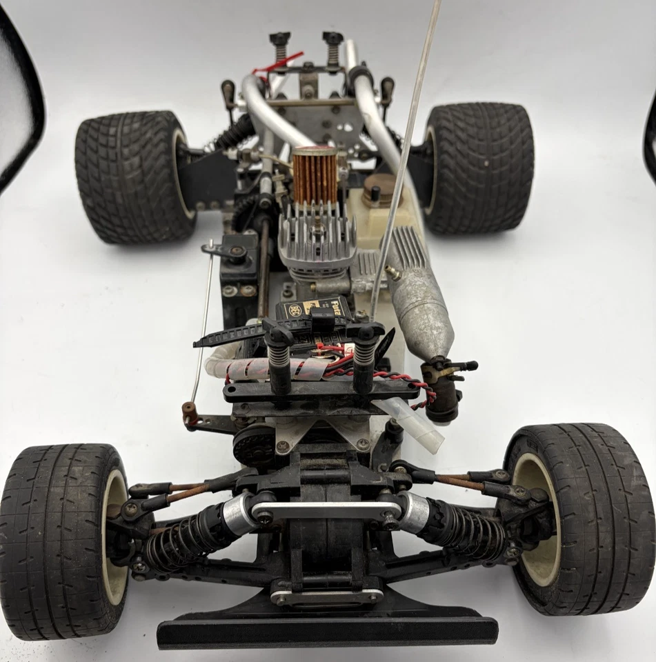 For parts Kyosho engine car 4WD chassis vintage rare - Image 2 of 4