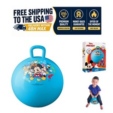 Hedstrom Mickey Mouse Hopper Ball 15 Inch Kids Bouncing Jumping Toy