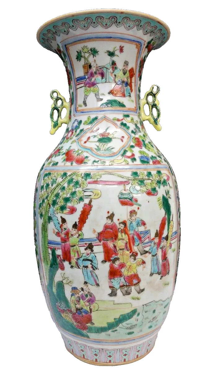 陶瓷多色1800-1849 中国古董花瓶| eBay