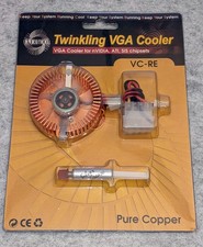 Evercool VC-RE Twinkling VGA Air Cooler for Vintage NVIDIA and ATI Graphics Card