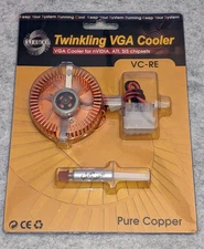 Evercool VC-RE Twinkling VGA Air Cooler for Vintage NVIDIA and ATI Graphics Card