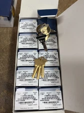 Ilco 1-1/8” Brass Mortise Cylinder Keyway SC On The Master System Lock Door Key