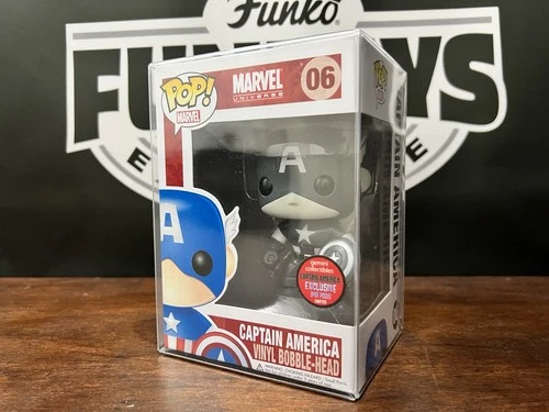 Funko Pop! Vinyl: Marvel Captain America Gemini Exclusive 240pc