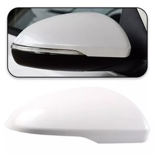 White Right Side Rearview Mirror Cover Cap Fit For Kia Optima K5 16-20 Abs