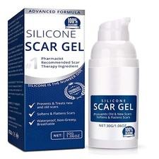 Advanced Scar Gel for Face, Surgical Scar Treatment Cream for Scar Reduction