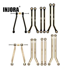 INJORA Brass High Clearance Links for SCX24 C10 JLU Bronco Base Camp 4Runner