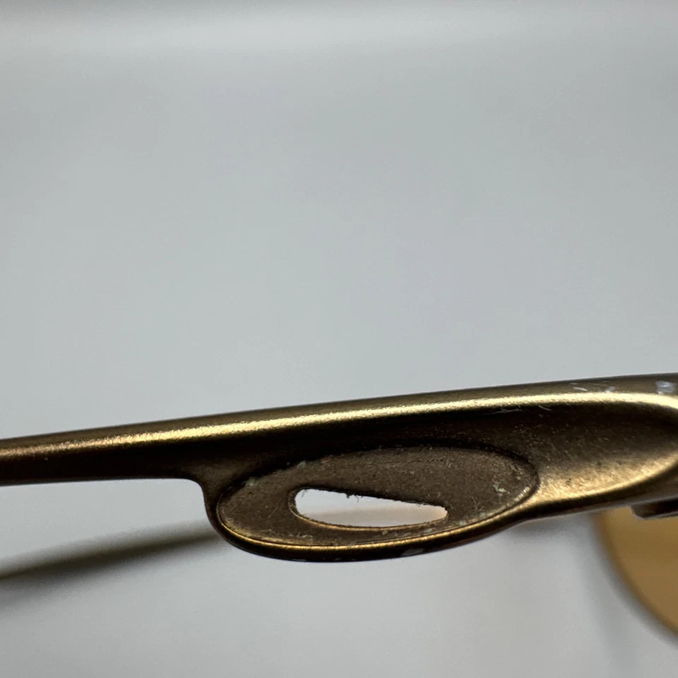 Gafas de sol Oakley Teaspoon metálicas doradas / lentes son decentes - LEER Foto 3 de 4