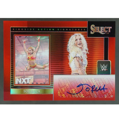 Sol Ruca 2024 Select Ringside Action Signatures Auto 53/99 #RA-SRC