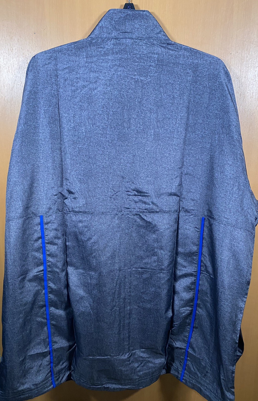 NWT Men’s Holloway Raider Light Weight Jacket Size Large Gray w/Blue $39.80 RTL