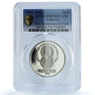 Armenia Tigranes II "1 Stak" Token Independence 1918 PR 70 PCGS CuNi medal 1991