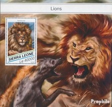 Timbres sierra léonais 2018 Mi bloc-feuillet 1481 (complète. édition) neuf avec 