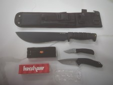 Ontario Knife Co. SP-53 Bolo Gerber E-Z Out Jr. Kershaw Freefall 3840 USED #8