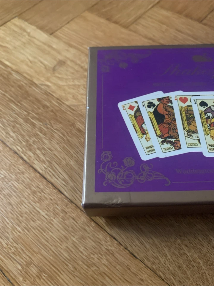 Waddingtons Shakespeare Playing Cards Double Pack Sealed Bridge Rummy Canasta - Immagine 2 di 4