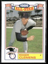 1987 Topps Roger Clemens Glossy All-Stars #21 Boston Red Sox
