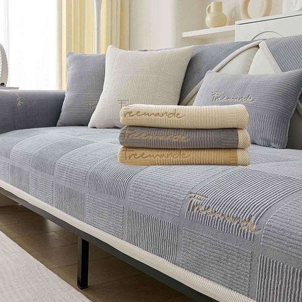 Lingky Couch ÜBerzug, Sofa ÜBerzug 1/2/3/4 Sitzer L Form Sofa Cover Sofabezug E-image