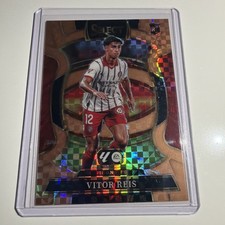 2025-26 Panini Select La Liga - Vitor Reis #80 Bronze Checkerboard /99 Girona RC