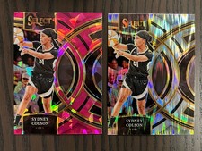 2024 Select WNBA Sydney Colson Premier Pink Ice & BONUS Silver Flash Prizm #148