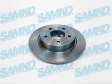 SAMKO 2x Bremsscheibe hinten voll passend für Mazda 5 CW CR19 3 Stufenheck BL BK