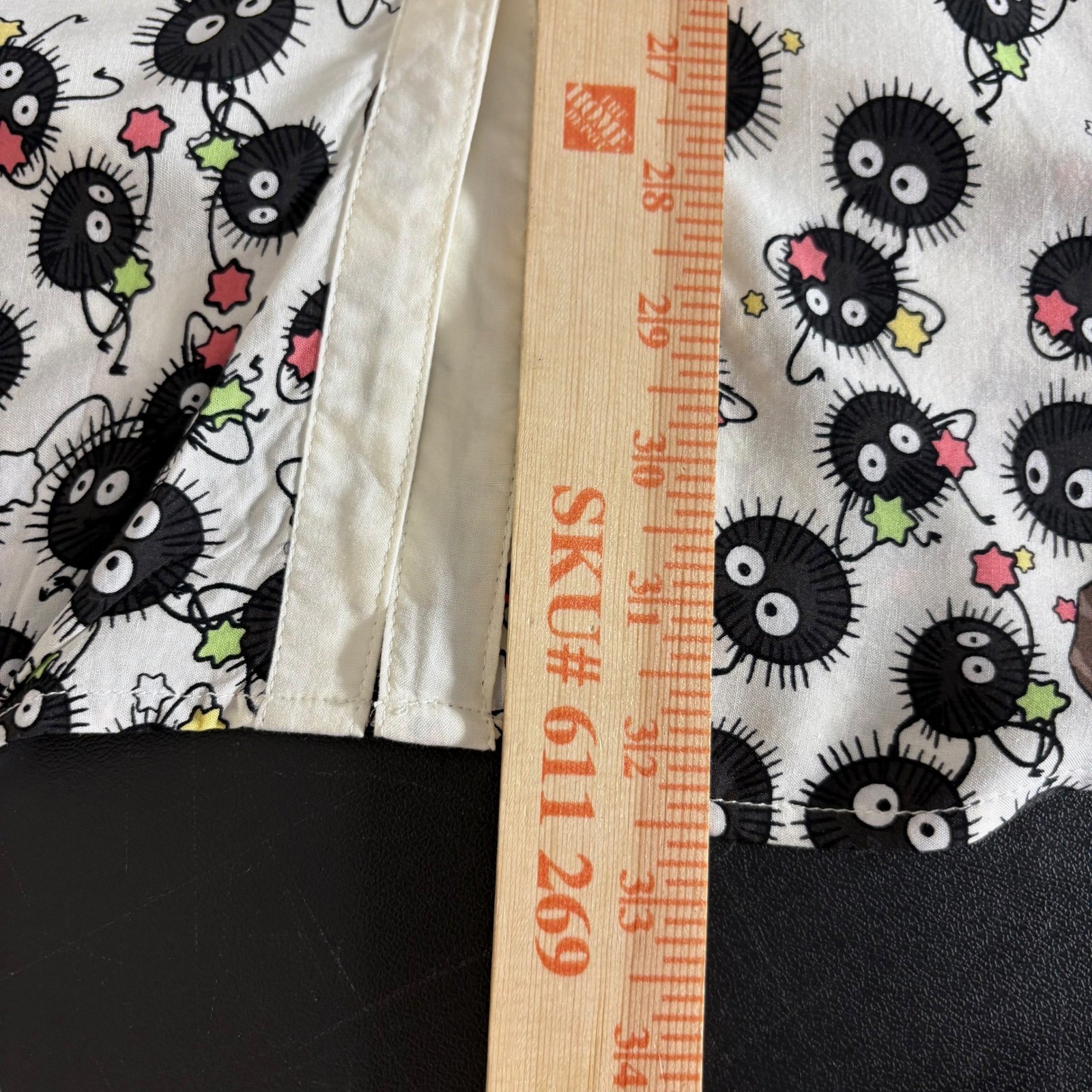 Her Universe Studio Ghibli Spirited Away Soot Sprite Button-Up Plus Size 5 5X