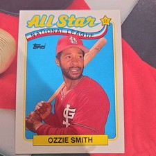 Topps 1989 Base Set All-Star Ozzie Smith #389 St. Louis Cardinals MLB