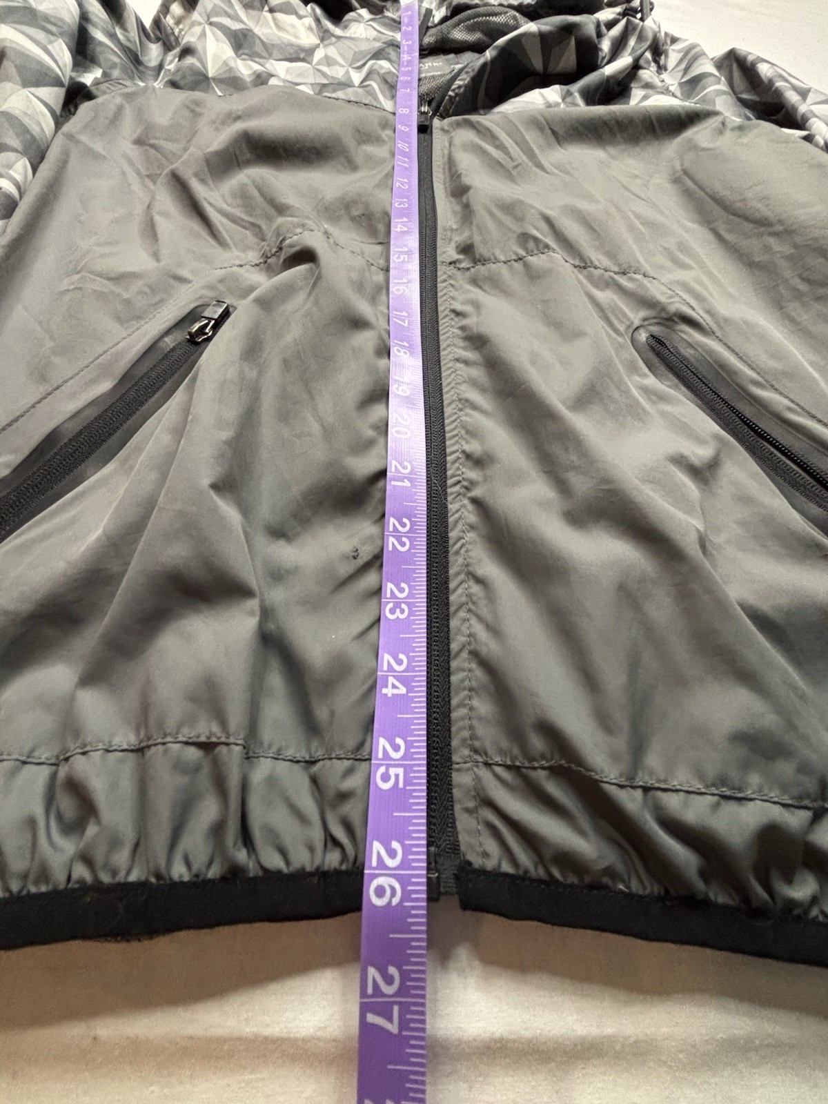 Primark Geometric Pattern Windbreaker Size M - image 3