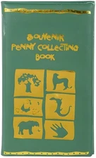 Rhode Island Novelty Green Zoo Penny Collecting Book One Per Order