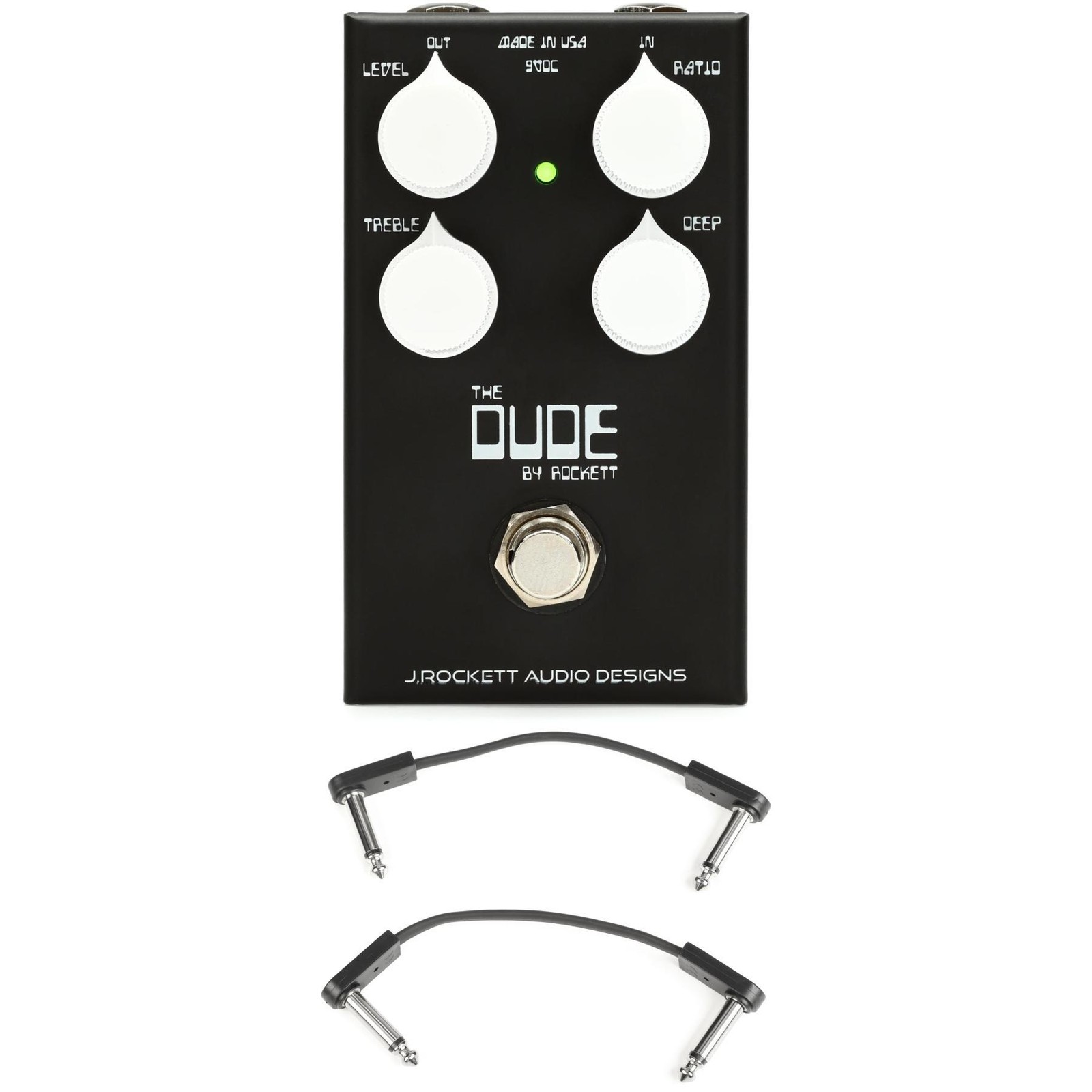 J. Rockett Audio разрабатывает педаль Dude Boost/Overdrive с патч-кабелями EBS