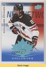 2021 Upper Deck Team Canada Juniors Blue Guillaume Richard #98 READ 3a3
