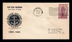 US COVER RHODE ISLAND TERCENTENARY FIRST DAY ISSUE SCOTT 777