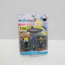 Devseries Shark Bite 2 Shark Cage Toy + Virtual Item Code - New