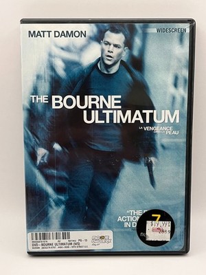 The Bourne Ultimatum DVD Widescreen Edition Matt Damon 2007 Action