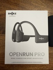 Shokz OpenRun Pro Bluetooth Sport Headphones - Black S810 running marathon