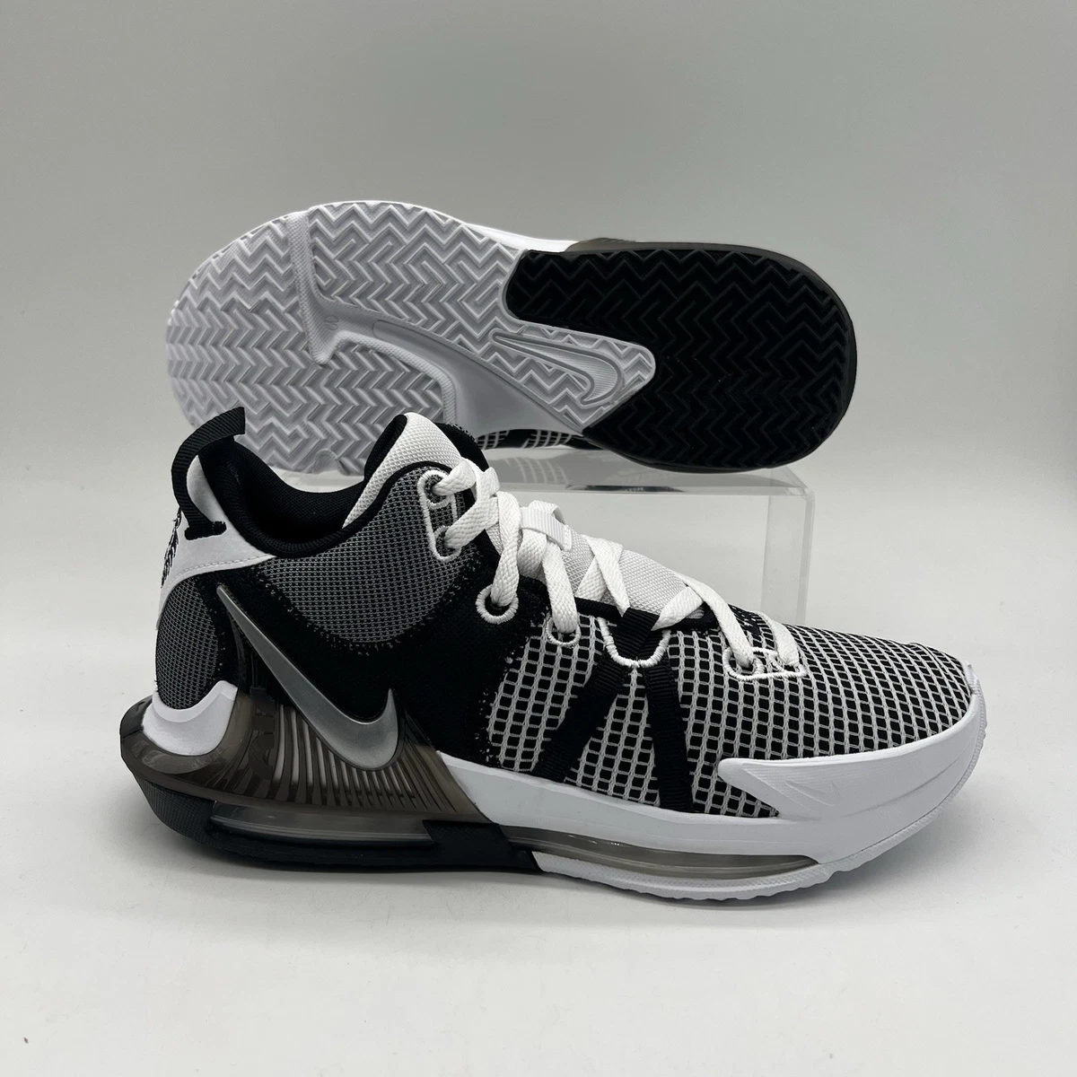 Nike LeBron Witness 7 White Black | eBay