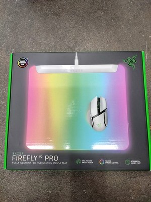 Razer Firefly V2 Pro RGB Gaming Mouse Pad - White