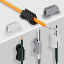 KFHENSOMR 6 Pcs Pen Holder for Wall, Adhesive Sticky Silicone Pencil Holder f...