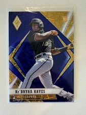 Ke'Bryan Hayes 2021 Panini Chronicles #18 Phoenix Purple Velocity RC TY1