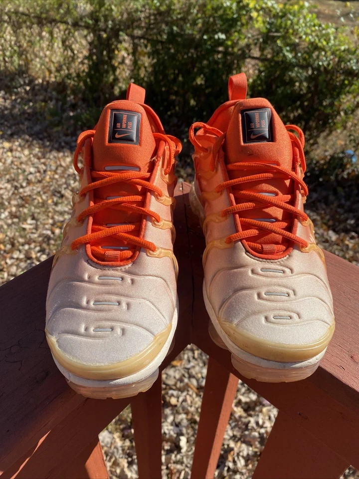 Nike Air Vapormax Plus Guava Ice Rush laranja preto DQ8588-800 feminino tamanho 10W - Imagem 4 de 4