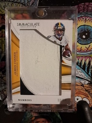 2018 Panini Immaculate James Conner Numbers Patch 11/50 (PlayerWorn/GameUsed)