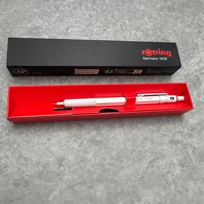 rOtring 600 mechanical pencil pearl white with box