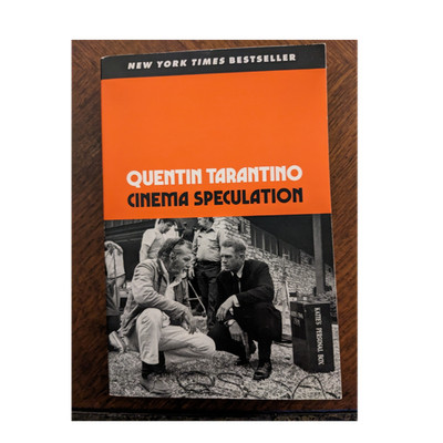 Cinema Speculation Quentin Tarantino Hardcover Performing Arts Film Nonfiction
