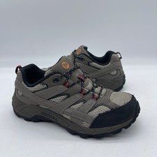 Merrell MK261205 Moab 2 Youth Size 4 Hiking Shoes Bark Brown Trail Sneakers
