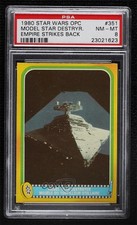 1980 O-Pee-Chee Star Wars  The Empire Strikes Back Model Destroyer PSA 8 0t8q