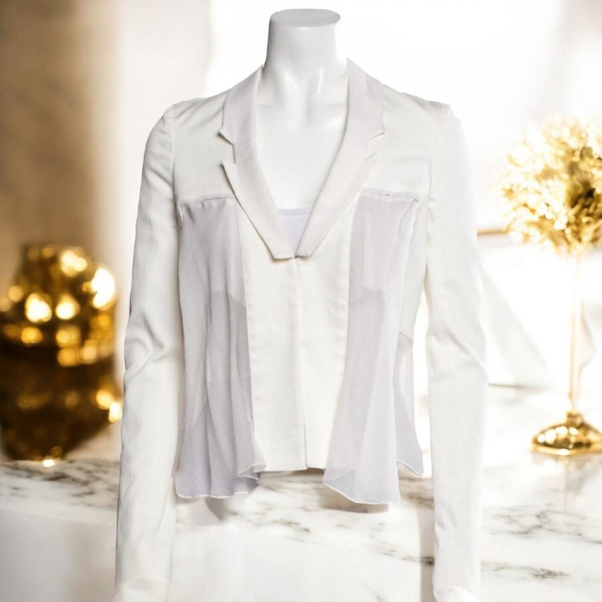 ジャケット Givenchy Ivory Teed Blazer $_57.JPG?set_id=880000500F