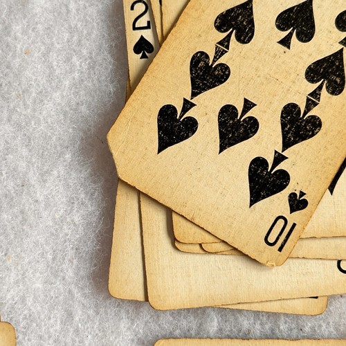 Baraja de cartas vintage de caravana para Pinocl - EE. UU. Playing Card Company-Camel Imágenes - Imagen 4 de 10