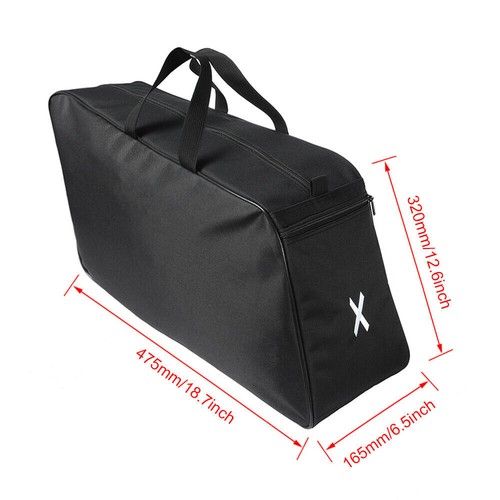 Bolsa de equipaje de motocicleta Alforja Tour Pack forro suave para Harley Kawasaki Yamaha - Imagen 2 de 9